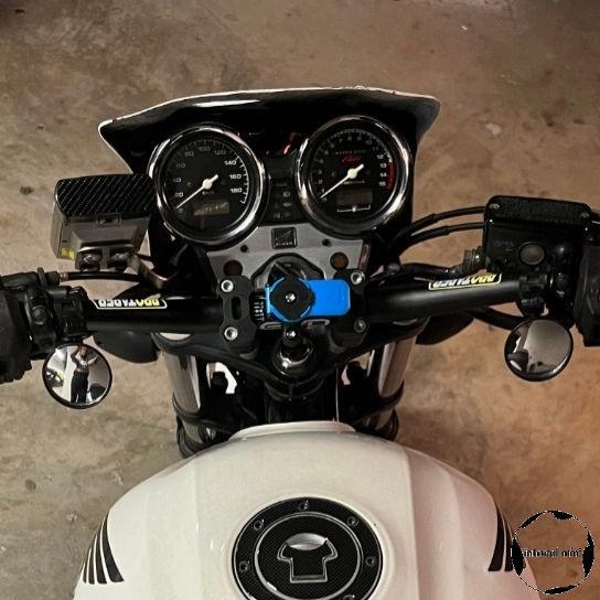 BLUE Phone Mount - Phone Holder - Motorcycle - Bicycle - can self Custom for Xmax Nmax - Yamaha Honda Suzuki KTM BMW Ducati - NOT quadlock / quad lock (Category: Motorcycle Apparel) located in Singapore. Submitted by intrend_mini (Listing ID 1194075453, Image 9). Description: If item is not marked RESERVED or SOLD means it is AVAILABLE Brand new and limited stock! BLUE RED available too Compatible with original Fit most handlebar sizes 22.2mm 25.