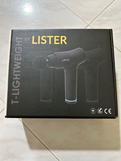 T-LIGHTWEIGHT BY LISTER MASSAGE GUN