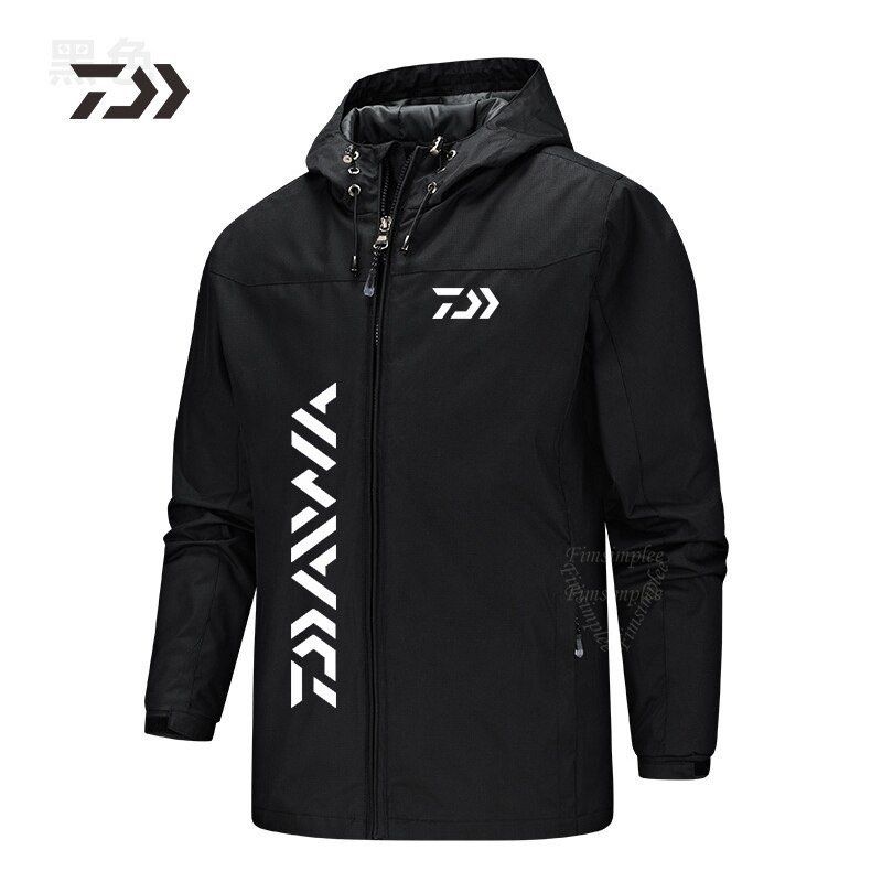 Daiwa Jacket/Windbreaker Fishing Clothing Hooded Spring Coat Fishing Jacket Waterproof Windproof Outdoor Jackets Men Soft Shell (S-5XL) (Category: Coats, Jackets and Outerwear) located in Singapore. Submitted by Bikes.galore (Listing ID 1198614582, Image 2). Description: Brand New in packaging, Men’s Daiwa Jacket🔥🔥🔥 Waterproof, windproof, heat resistant and scratch resistant. The perfect balance and combination for a jacket/windbreaker for out