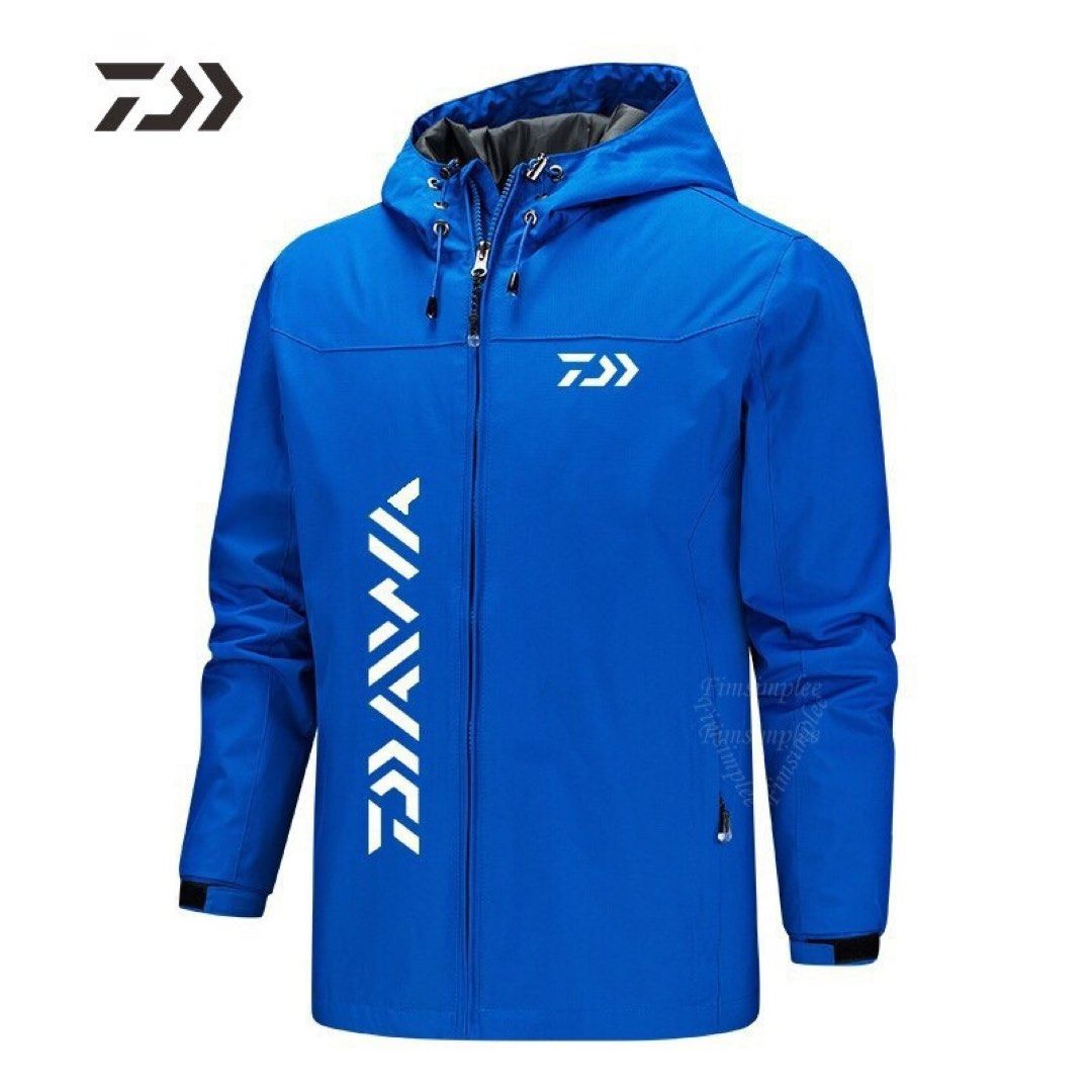 Daiwa Jacket/Windbreaker Fishing Clothing Hooded Spring Coat Fishing Jacket Waterproof Windproof Outdoor Jackets Men Soft Shell (S-5XL) (Category: Coats, Jackets and Outerwear) located in Singapore. Submitted by Bikes.galore (Listing ID 1198614582, Image 3). Description: Brand New in packaging, Men’s Daiwa Jacket🔥🔥🔥 Waterproof, windproof, heat resistant and scratch resistant. The perfect balance and combination for a jacket/windbreaker for out