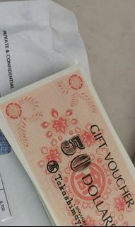Takashimaya Vouchers