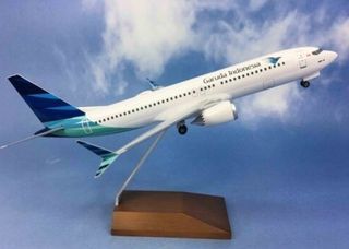 Garuda Indonesia Aircraft Model Boeing 737 Max 8 (DIY model kit)