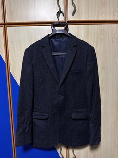 Tweed Wool Blend Suit Jacket - Topman