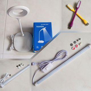 Free 🤲 with Any LED Sets Purchased USB Magic LED Lamp Tube Length 32cm/38cm Multipurpose LED Desk Lamp with 3-Step Touch Switch