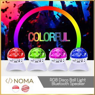♛★ 7-Colours RGB Disco Ball Light | Bluetooth Speaker  ★ LOCAL STOCK & WARRANTY★♛