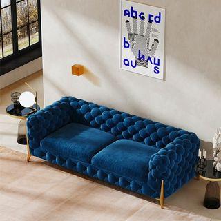 Chesterfield Velvet Sofa