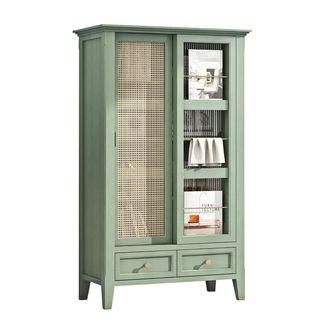 Ivy Rattan Storage Cabinet