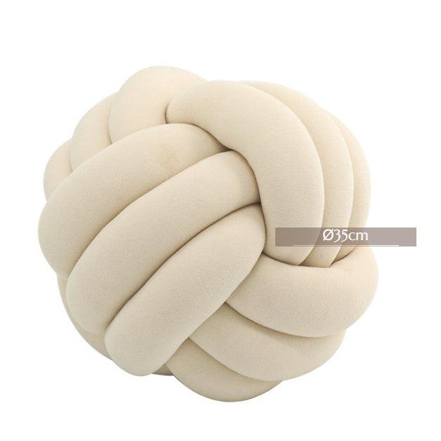 Knot Cushion (Category: Cushions & Throws) located in Singapore. Submitted by lafloriahomedecor (Listing ID 1142484229, Image 8). Description: Make your sofa pop with this knot cushion from Lafloria and brighten up your home effortlessly. About this product： Material: -Filler: Environment friendly PP cotton, Bio-degradable -Cover: Boulcé/Velvet. Not detachable Care: Vacuum, dry wash 7-Day return .