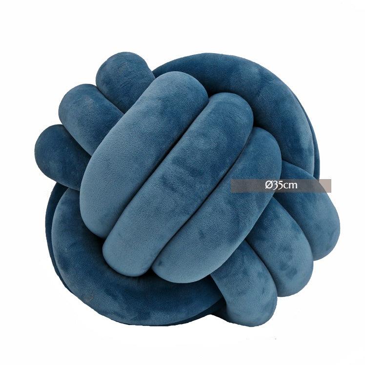 Knot Cushion (Category: Cushions & Throws) located in Singapore. Submitted by lafloriahomedecor (Listing ID 1142484229, Image 7). Description: Make your sofa pop with this knot cushion from Lafloria and brighten up your home effortlessly. About this product： Material: -Filler: Environment friendly PP cotton, Bio-degradable -Cover: Boulcé/Velvet. Not detachable Care: Vacuum, dry wash 7-Day return .