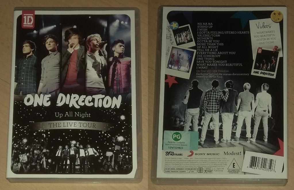 English DVD Albums: Michael Jackson The Ultimate Collection of Quality, History, One Direction Up All Night The Live Tour, ELVIS, The Up In Smoke Tour, Hip Hop V The Collection, Metallica, Cypress Hill Still Smokin', Wrist Protector, Wireless Earbuds (Category: CDs & DVDs) located in Singapore. Submitted by ugfgww (Listing ID 1108712356, Image 3). Description: Selling English DVD Music Albums & other items. 01. Michael Jackson The Ultimate Collec