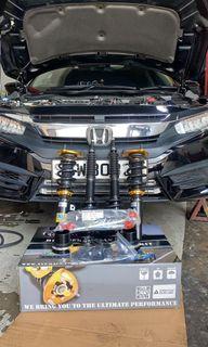 Honda Civic FC XYZ Racing Super sport coilover