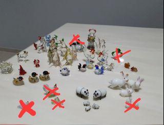 Glass Handcrafted Animals Deco