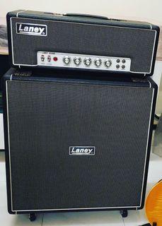 LANEY LA-30BL 30watt “Mini Supergroup” Guitar Amplifier with 2x12 Matching Cabinet (UK Made)and A few Laney Pedals