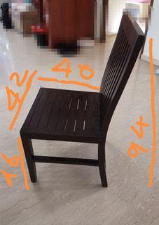 Taekwood Chairs