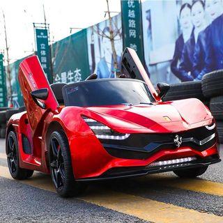 In Stock Kids Electric Car Kid Toy Car Kids Ferrari Supercar Ferrari Spider F458 Ferrari F8 Lamborghini Aventador Kiddy Ride Toy Car Kids Electric Car Kid Self Drive Kid Car Remote Control Car Baby Remote Car