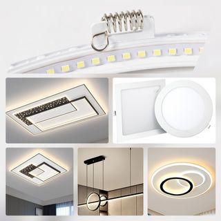 LED Light Strip LED Strip Light Single/ Tri-Color for replacing and repairing all shapes of LED Ceiling lights and applications