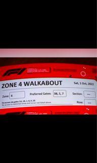 F1 Tickets for swapping