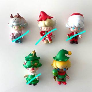 POP MART Christmas Elves Dimoo Designer Toy Art Figurines
