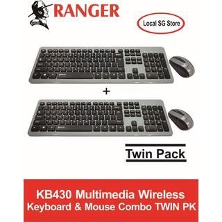 Ranger KB430 Twin Combo (Category: Computer Keyboard) located in Singapore. Submitted by unbeli3vablesale (Listing ID 1208682440, Image 1). Description: Clearance Sales: . Brand New In Box (Sealed) . Amazing & Fabulous Features . 1 Of The Best Keyboard . 2 x Ranger KB430 @ $30 Only!!! Get It Now, While Stocks Last!!! For Specs Info, please refer to pix 6. Interested buyers pls PM me. 😃 Self Collection @ Hougang Parkedge Only!!!.