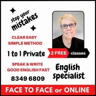 Private English Tutor for Adults | Native English Tuition Teacher | Speaking & Grammar | IELTS Test Prep