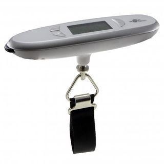 GMM 50.0Kg/100g Digital Luggage Scale 110.0Lb/0.2Lb w/ Measuring Roller