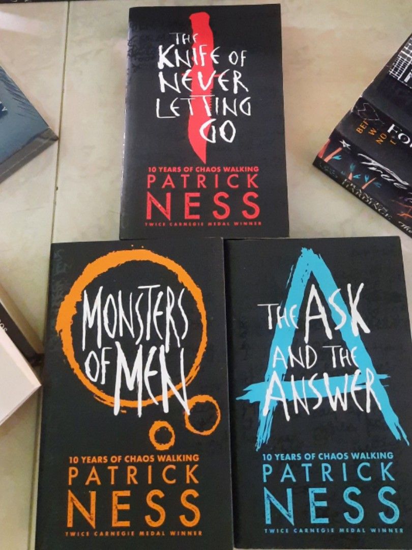 $5-$8 YA/ADULT BOOKS CLEARANCE! (Category: Storybooks) located in Singapore. Submitted by bookish.finds (Listing ID 1258787161, Image 4). Description: Books include genres from: fantasy, romance, sci-fi, queer, thrillers & contemporary. Slide 2: All $6 Patrick Ness - More Than This [SOLD] Gary Meehan - True Dark Tabitha Suzuma - Forbidden Frances Hardince - The Lie Tree Slide 3: Jojo Moyes - Me Before You & After You ($12) [SOLD] Victoria Aveyard