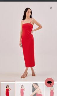 Hermione Padded Knot Back Dress