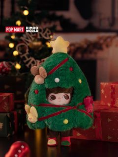 [EXCLUSIVE! POPMART] POPMART DIMOO'S WORLD LETTERS FROM WINTER CHRISTMAS TREE SERIES PLUSH TOY STUFFED TOY SOFT TOY 20CM COLLECTOR'S EDITION FIGURINE