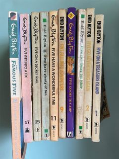 Famous five 10books only -$12