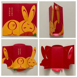 🐰 Rabbit Zodiac Red Packet Ang Pow Hong Bao