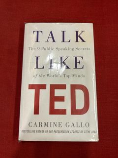 TALK LIKE TED by CARMINE GALLO
