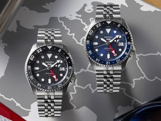 [BNIB 1 yr wrty] Seiko 5 Sports GMT Automatic SSK001 SSK003 SSK005 - Highly desirable and most value for money automatic GMT! [SSK001K1 SSK003K1 SSK005K1]