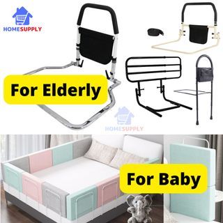 Safety Bed Rail For Elderly / Baby Bed Guard Bed Rail Bumper