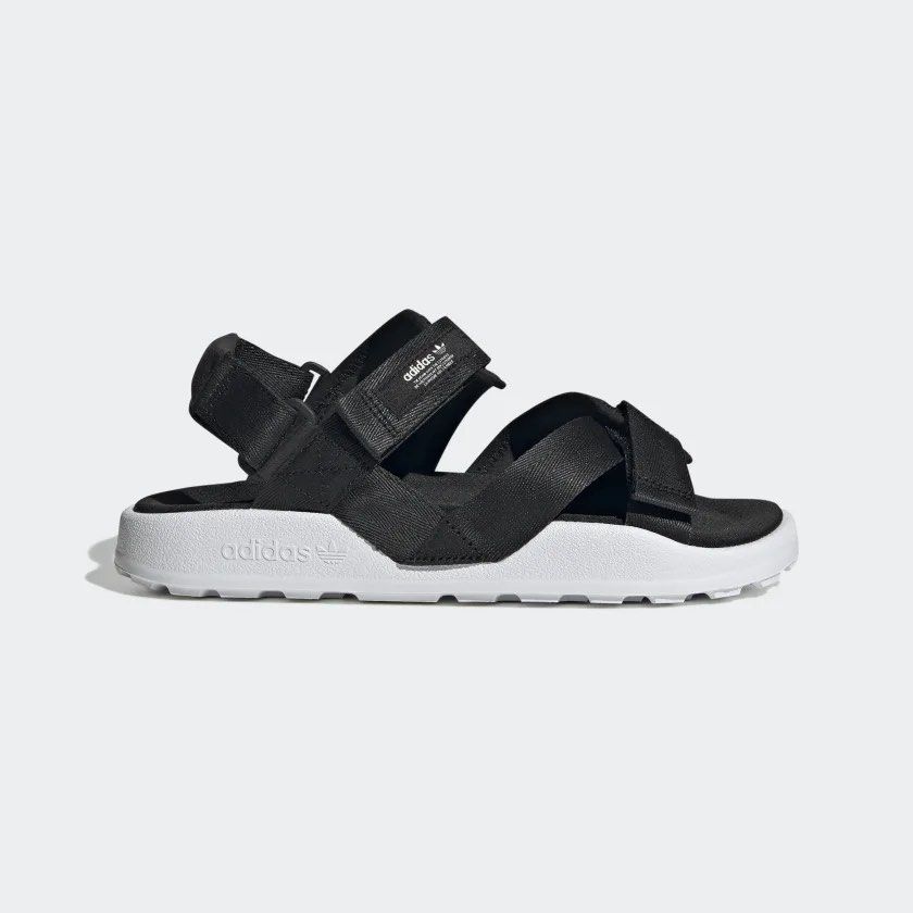 Adilette Adventure Sandals (Category: Sandals) located in Singapore. Submitted by sir.meows.a.lot (Listing ID 1229829187, Image 2). Description: Bought this for umrah. Used very lightly for 2 days (ish?). Retail price $109. Bought at the adidas near Apple Orchard. Free smartpac.