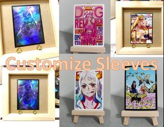 Top Quality Custom Sleeve \ Customize Sleeve Anime Sleeve Pokemon Sleeve One Piece Sleeve Magic Sleeve Digimon Sleeve Final Fantasy Sleeve Yugioh Sleeve Vanguard Sleeve  Wiess Schwarz Sleeve WS Sleeve TCG Sleeve Card Game Sleeve Asuna Tifa