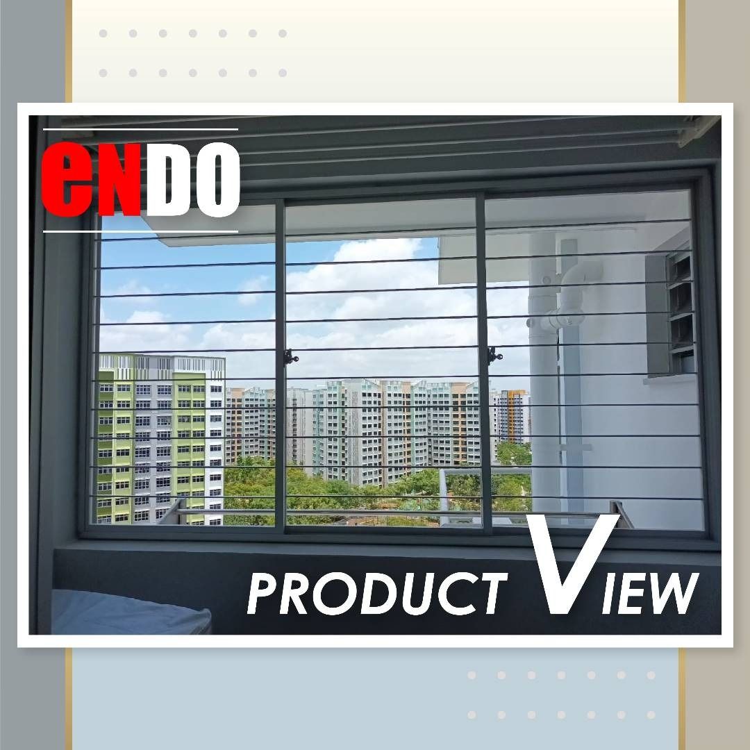 Slim grilles /Sleek Grilles/Home Grilles for Window/Direct factory pricing/Sliding window/BTO invisible Grilles/ BTO Sleek Sliding Grilles / BTO Aluminium Grilles / HDB invisible Grilles/Outdoor Blinds (Category: Safety Gates, Locks & Protectors) located in Singapore. Submitted by endogrillesofficial (Listing ID 1233214844, Image 3). Description: Our Operating Hours: Monday - Saturday, 9am to 7pm. We have a factory that specialises in invisible g