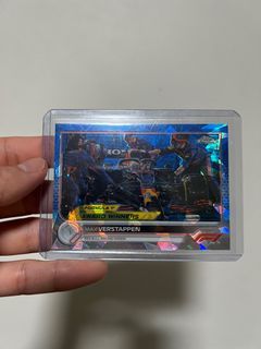 Topps F1 Sapphire Chrome Max Verstappen #196