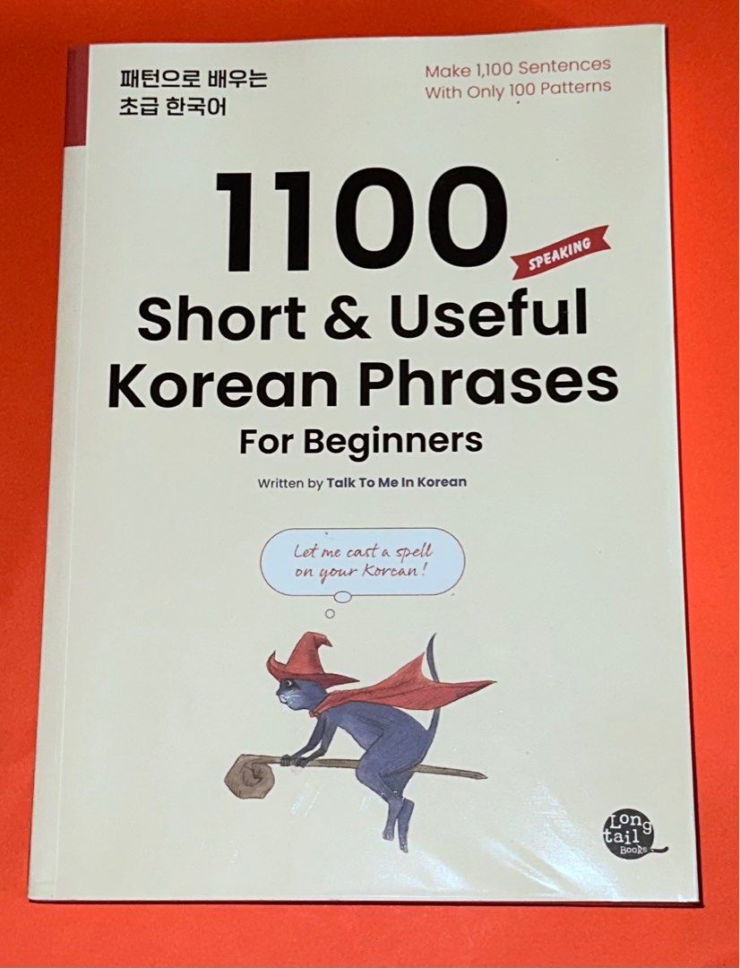 Talk to me in Korean (TTMIK) Books (Category: Assessment Books) located in Singapore. Submitted by 10.charm (Listing ID 1148551629, Image 3). Description: Talk to me in Korean Workbook Level 2 & 3 $15 each -> some writings using pencils on the books Purchase if you don’t mind the traces of pencil & lines marks on the books 1100 Short & Useful Korean Phrases $25 - Barely flipped - wrapped with plastic cover (do let me know if you want it remove) C