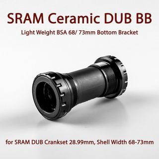 SRAM DUB BSA (Taiwan made) Thread Lock Ceramic Bottom Brackets For Sram Dub 28.99mm Crank | for Road, MTB, Gravel, Cycle Cross, Foldie | BB2951