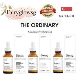 The Ordinary Granactive Retinoid Emulsion, Granactive Retinoid 5% Squalene, The Ordinary Retinol 1%, Retinol 0.5%