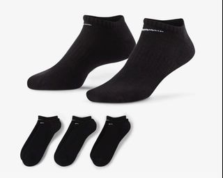 Authentic Nike No-Show Socks (3 Pairs)