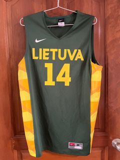 Authentic Nike Lietuva Basketball Jersey