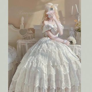 Frilly Dolly Two piece Cosplay Wedding Gown