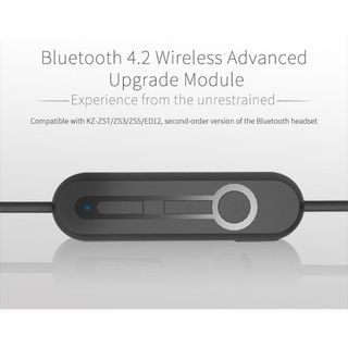KZ Wireless Bluetooth 4.2 Bluetooth Cable HIFI Earphone 0.78mm 2Pin Cable Dedicated