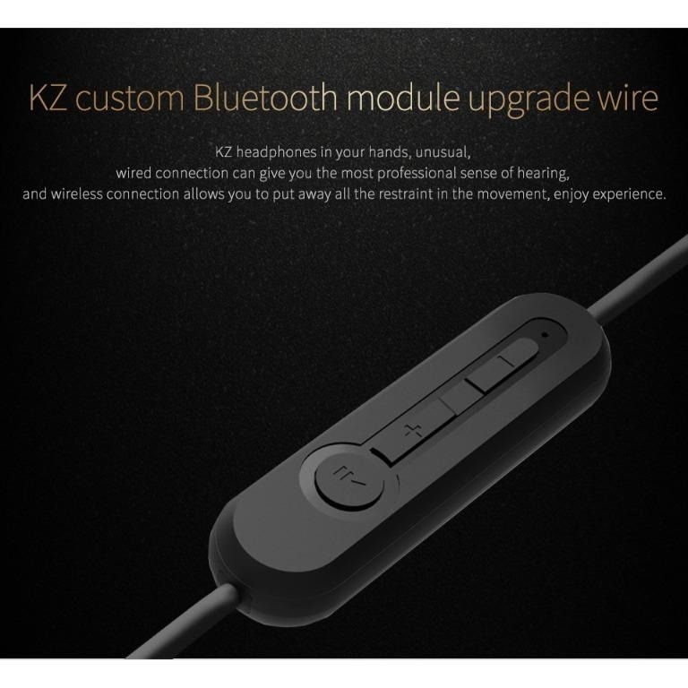 KZ Wireless Bluetooth 4.2 Bluetooth Cable HIFI Earphone 0.78mm 2Pin Cable Dedicated (Category: Earphones) located in Singapore. Submitted by yuehernkang (Listing ID 1244249452, Image 2). Description: Original KZ ZS5/ZS3/ZST/ED12 Bluetooth 4.2 Cable for ZS3/ZS4/ZS5/ZS6/ZSA Free shipping .