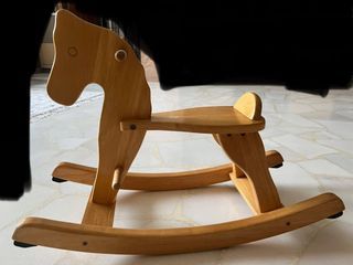 Katoji wooden rocking horse hobby made in Japan kay bojesen belleur boori vilac iabebe everearth hape Le toy van liewood rocker ikea ekorre ins
