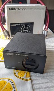 Audio Technica AT660T/OCC Transformer for Moving Coil MC Cartridge
