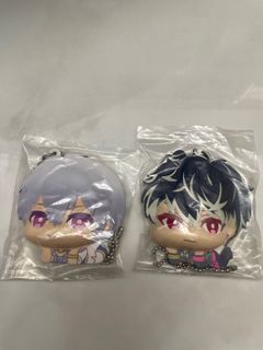 Idolish7 - Osaka Sogo / Re:vale - Momo Pinch Face Mochi Rubber Mascot Keychain