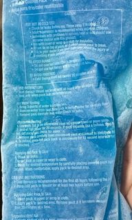 Nexcare ice pack
