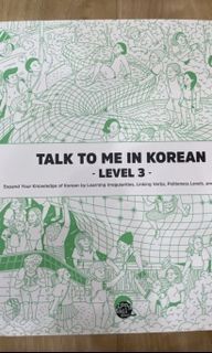 Talk to Me In Korean (TTMIK) Textbook Level 3